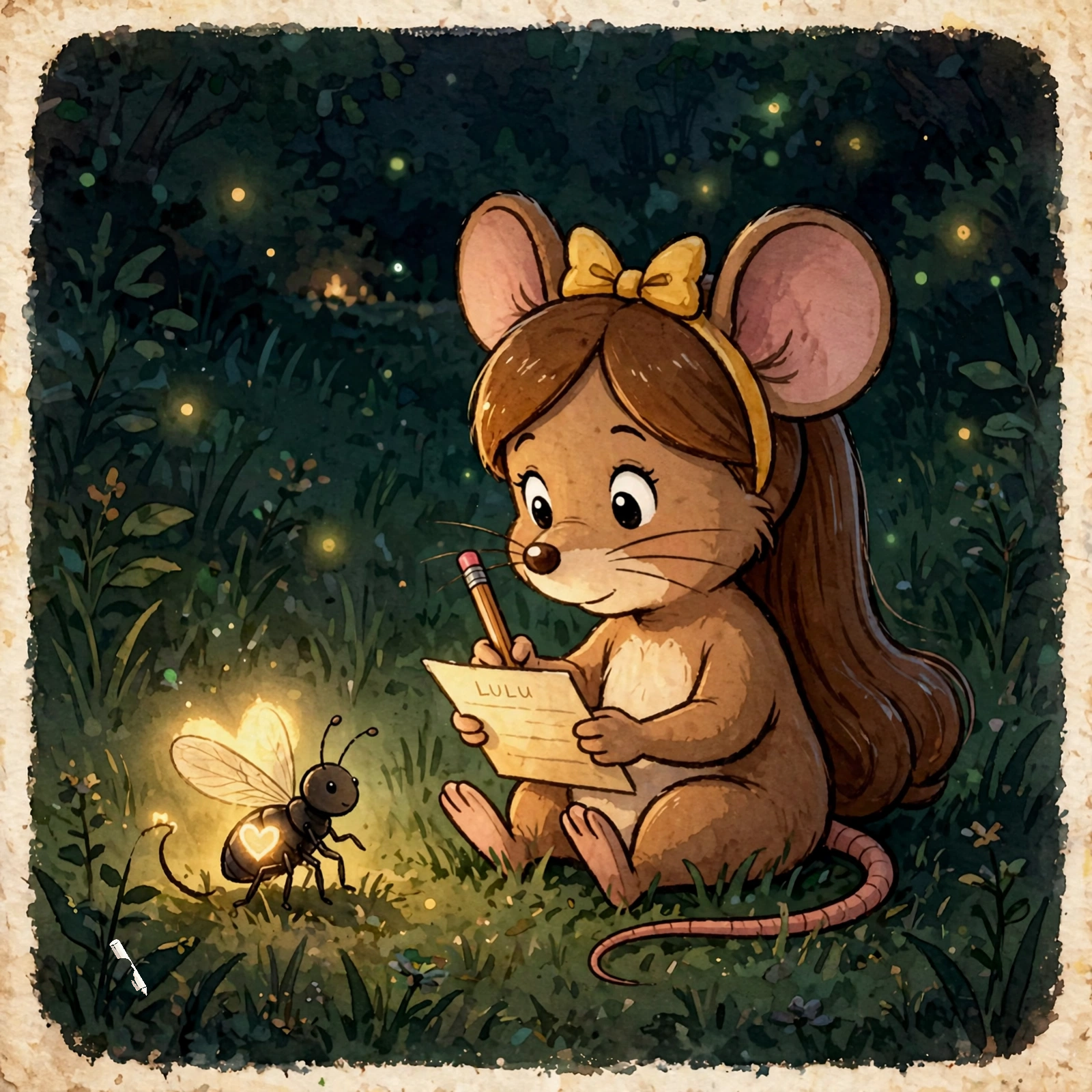 Illustration for Spread 5 of Mabel Says Hello.